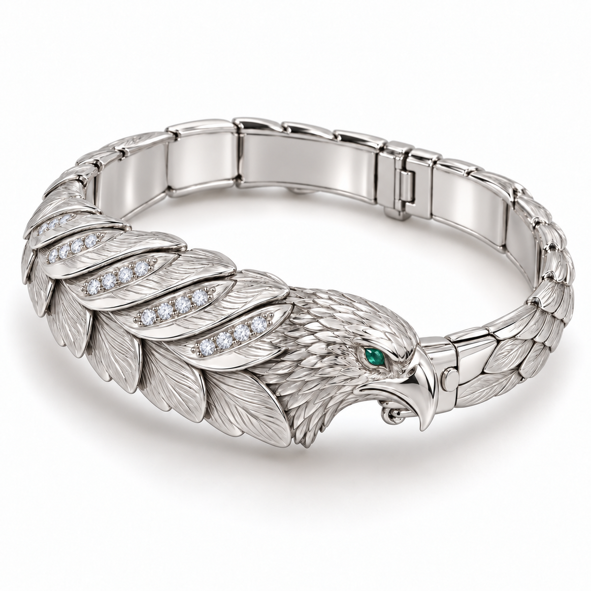 Altair Eagle Bracelet - hero - [metal:platinum]