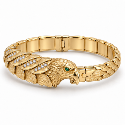 Altair Eagle Bracelet — side profile — [metal:all]