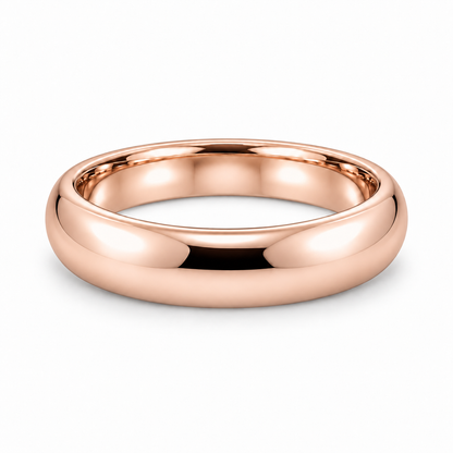 [metal:rose-gold] Beatrice Court Band — front — Rose gold colour preview [catalog-v4]