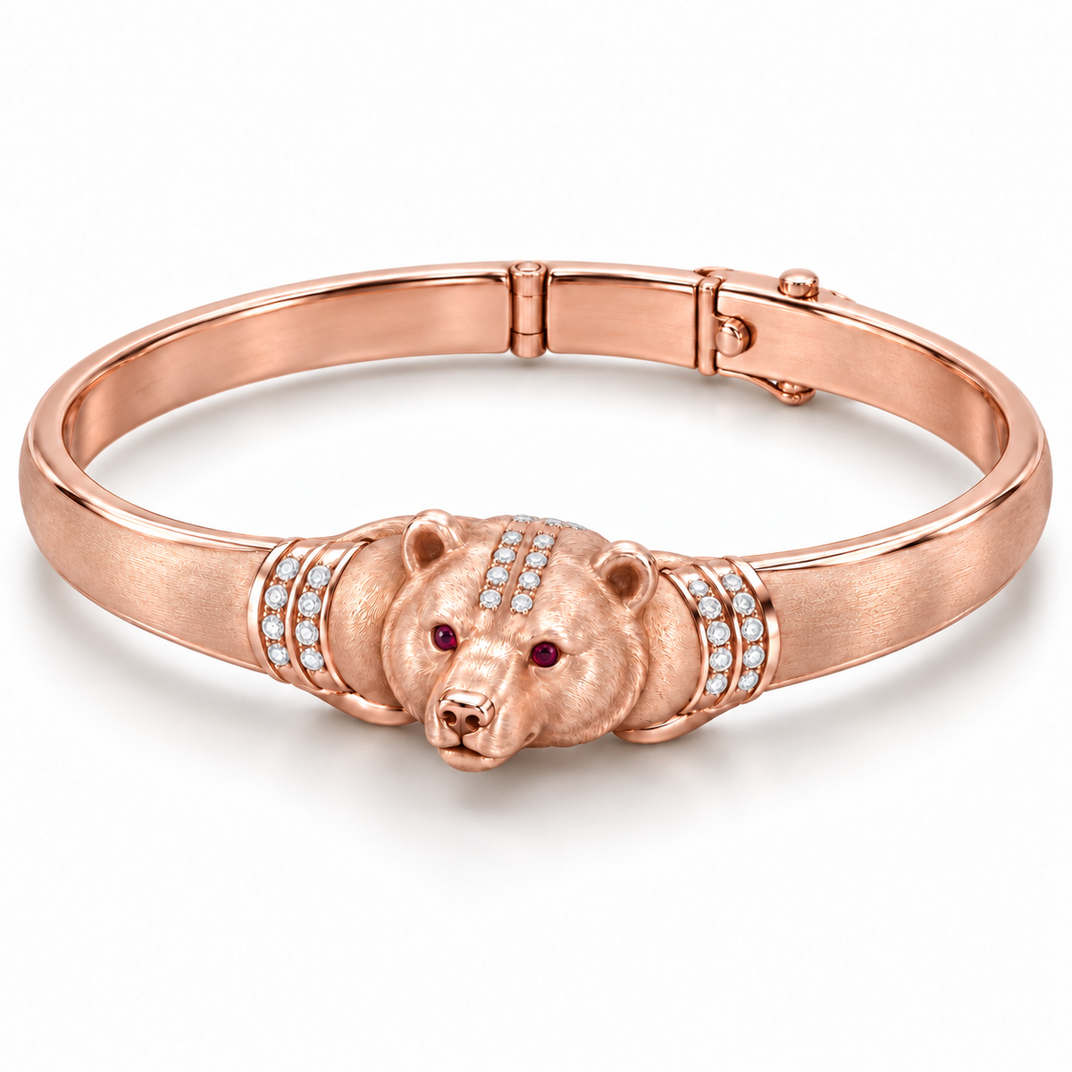 Boréal Bear Bracelet — hero — [metal:rose-gold]
