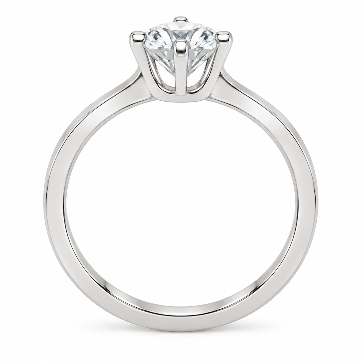 [metal:white-gold] Calanthe Compass Gallery Setting — top — Calanthe Compass Gallery Setting top design illustration [catalog-v4]