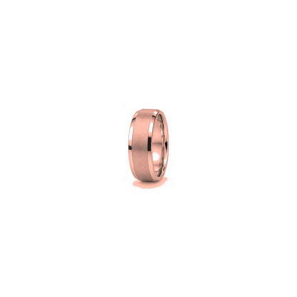 [metal:rose-gold] Cassian Brushed Band — rose gold hero — illustrative catalogue render