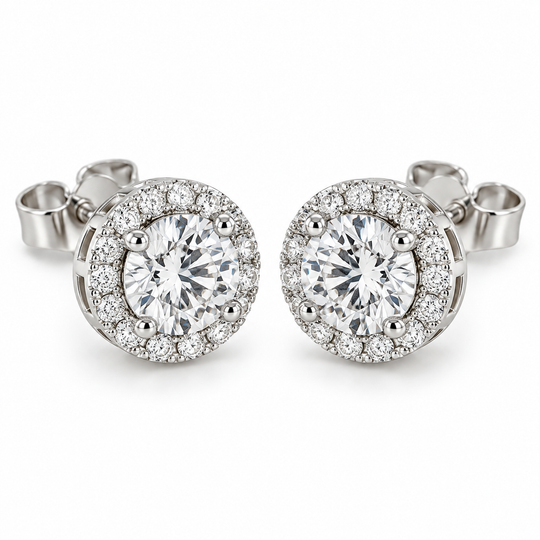 Celeste Halo Earrings