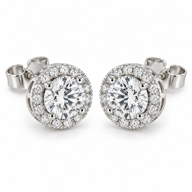 Celeste Halo Earrings