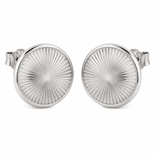 Cressida Sunburst Disc Studs