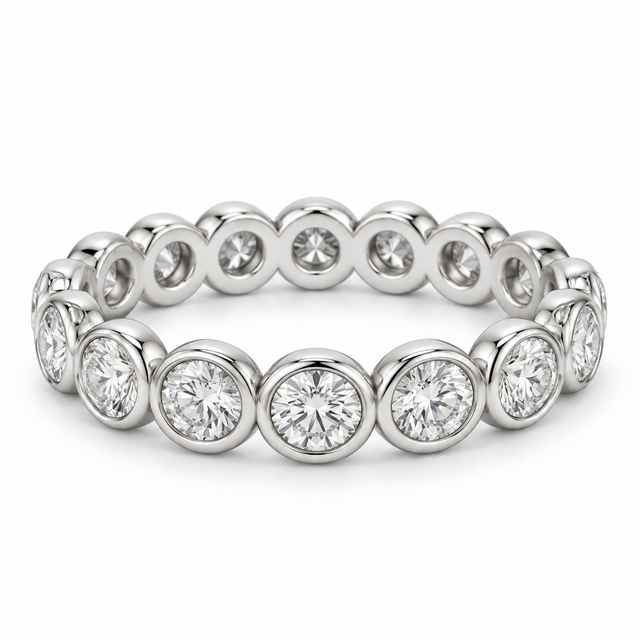 Eloise Bezel Eternity Ring