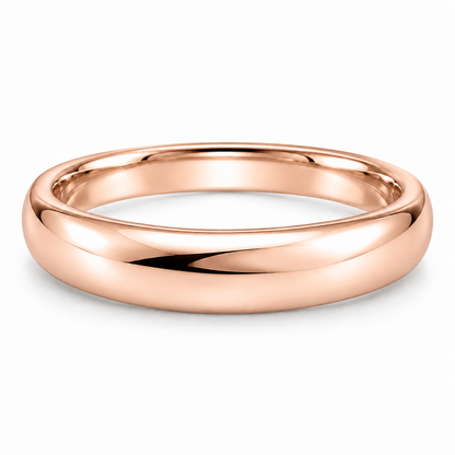 [metal:rose-gold] Florence Ribbon Band — front — Rose gold colour preview [catalog-v4]