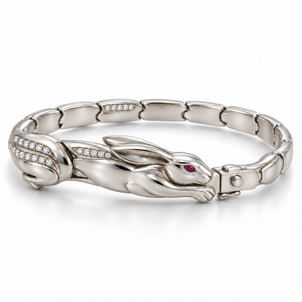 Garenn Rabbit Bracelet — side profile — [metal:all]