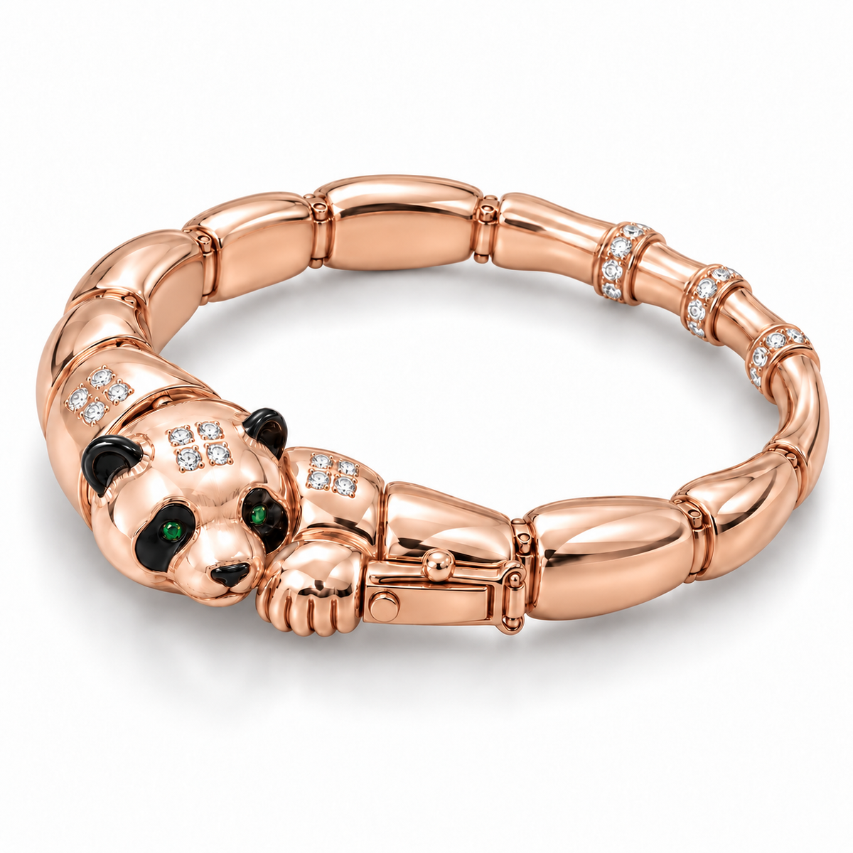 Ivoire Panda Bracelet — hero — [metal:rose-gold]