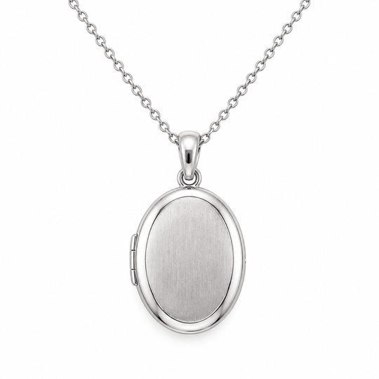 Meliora Oval Locket Necklace