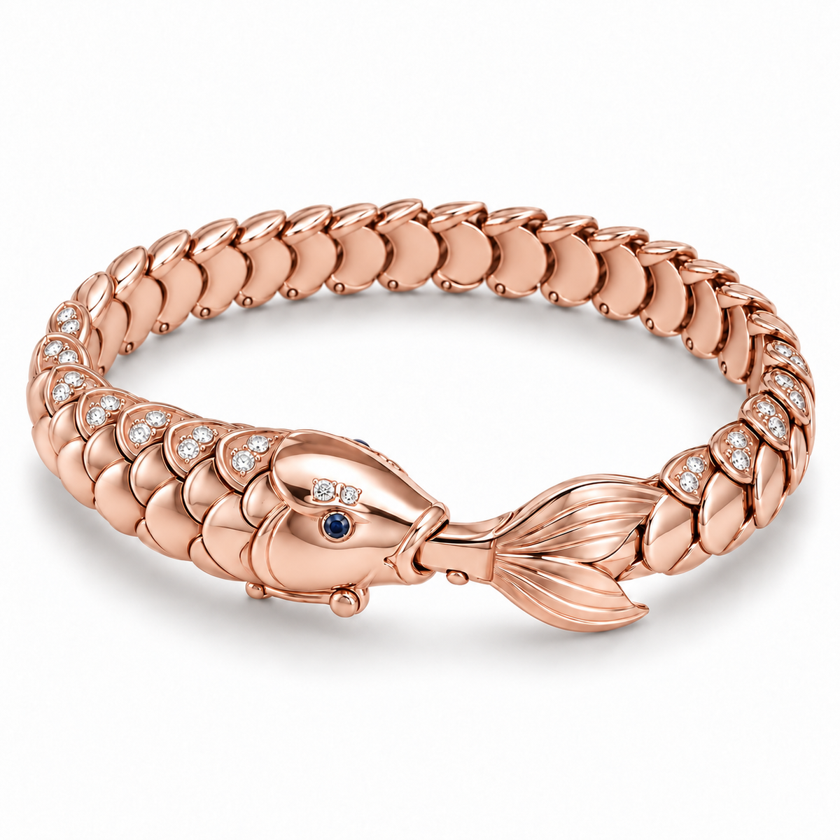 Nacre Carp Bracelet — hero — [metal:rose-gold]