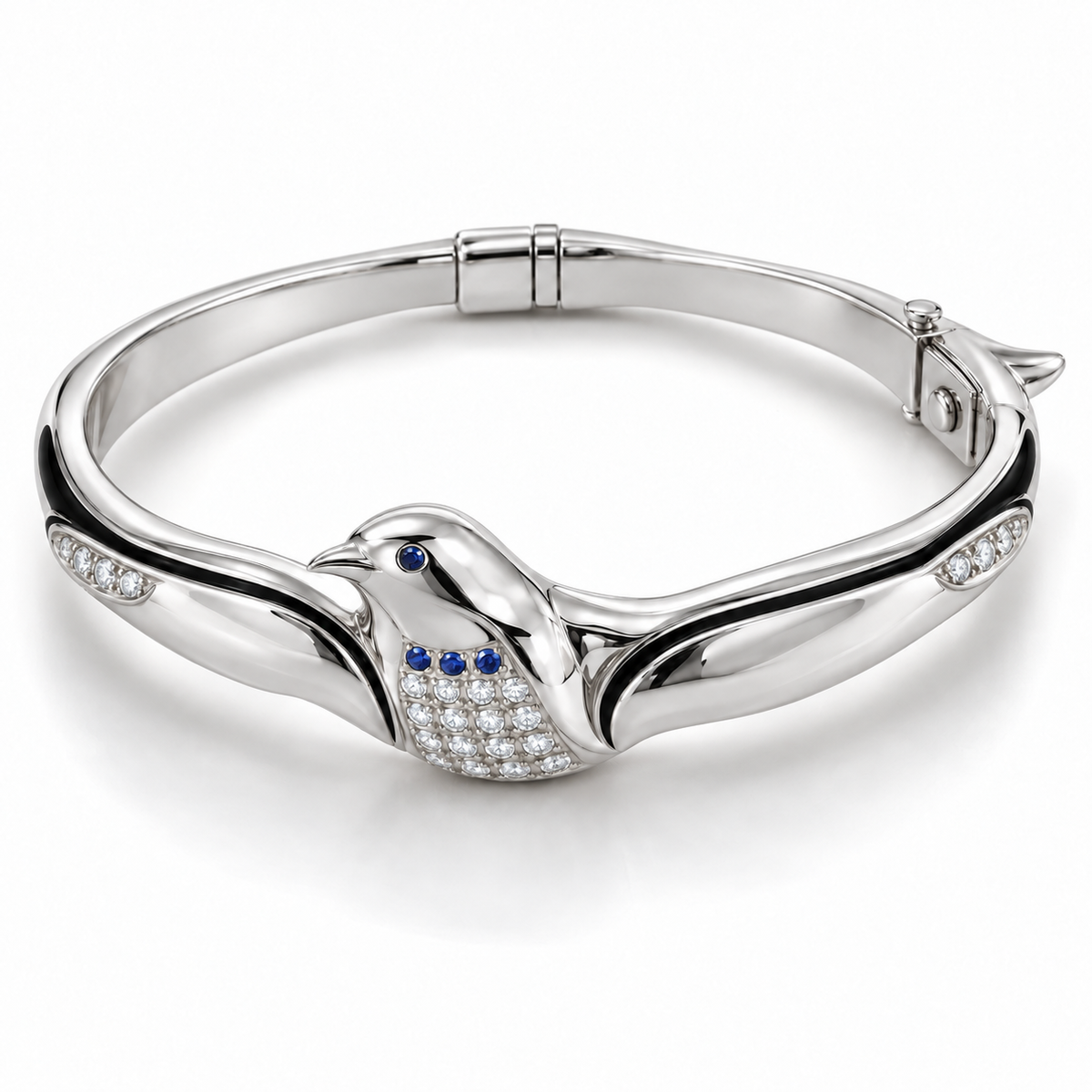Nores Penguin Bracelet - hero - [metal:platinum]