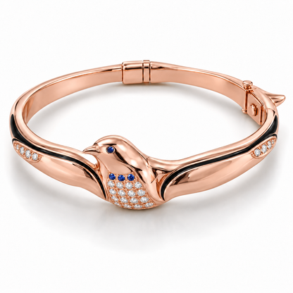 Nores Penguin Bracelet — hero — [metal:rose-gold]