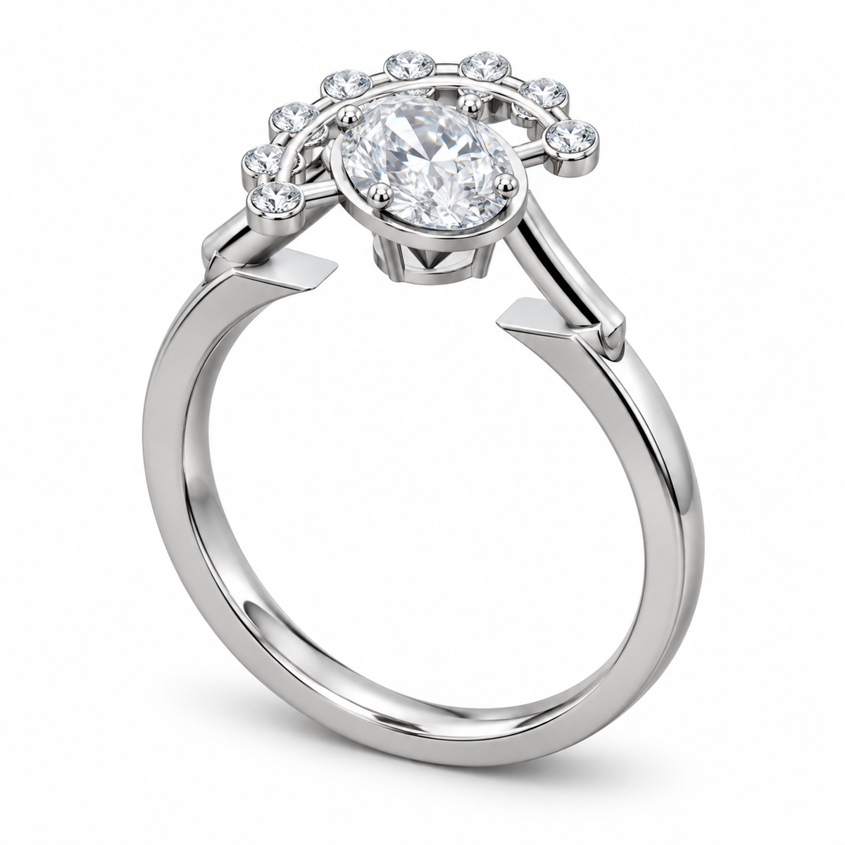 [metal:white-gold] pj orvella oblique crescent setting — front — illustrative design [catalog-v4]