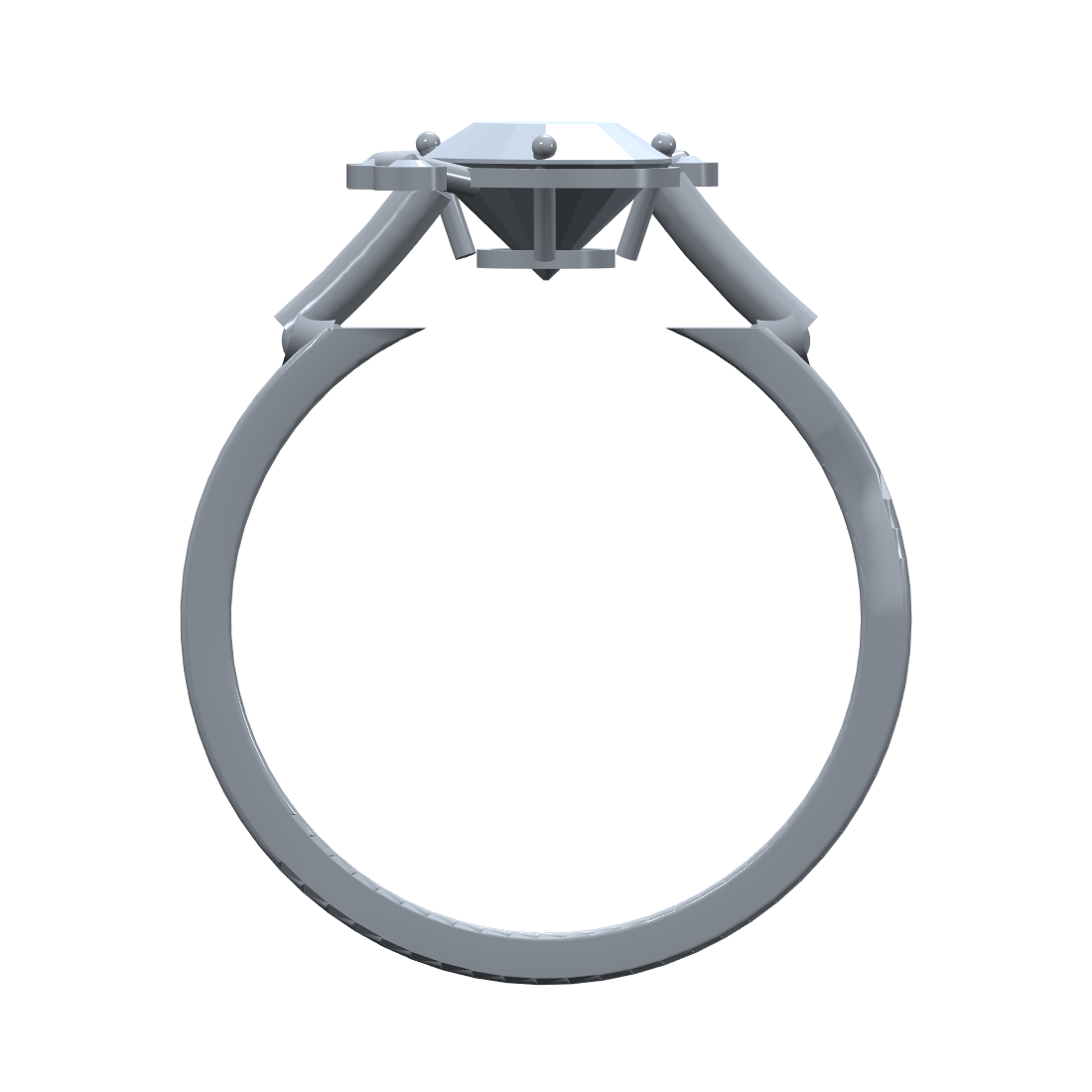 [metal:white-gold] pj orvella oblique crescent setting — circular CAD view — illustrative design [catalog-v4]