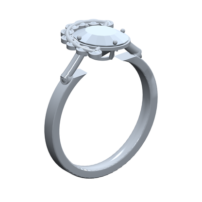 [metal:white-gold] pj orvella oblique crescent setting — angle CAD view — illustrative design [catalog-v4]