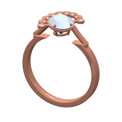[metal:rose-gold] pj orvella oblique crescent setting — rose CAD view — illustrative design [catalog-v4]