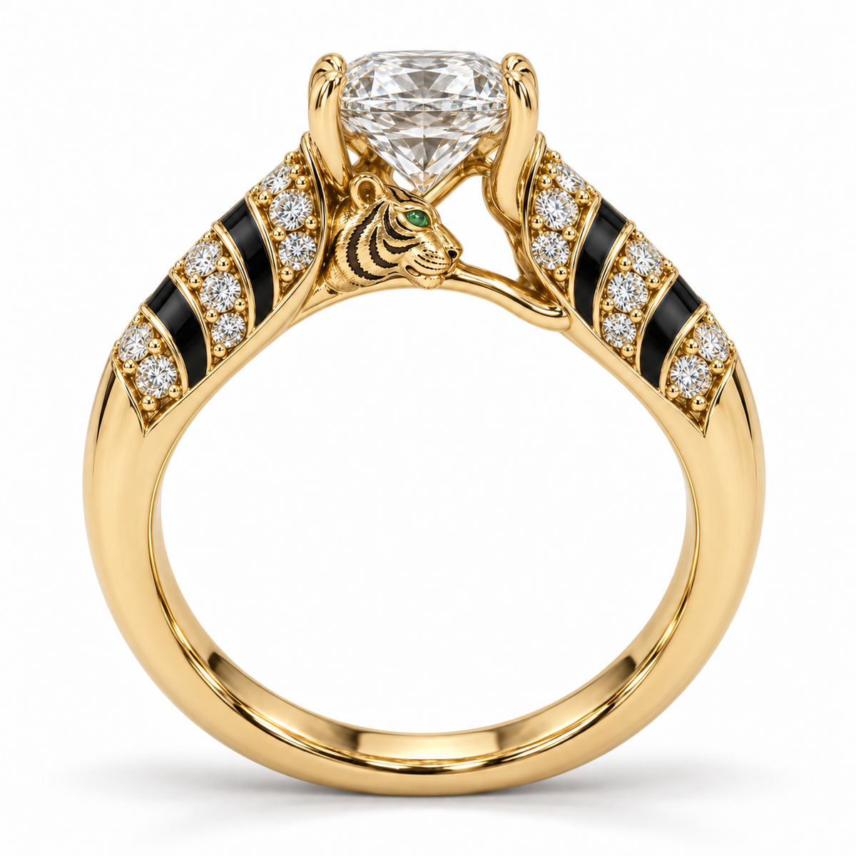 Sable Tiger Setting — side profile — [metal:all]