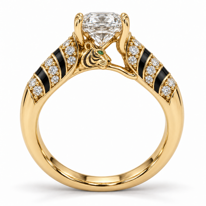 Sable Tiger Setting — side profile — [metal:all]