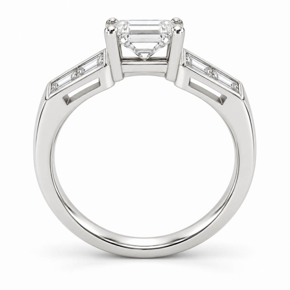 [metal:white-gold] Talisse Window Channel Setting — circular — Same design shown circular [catalog-v4]
