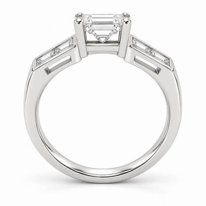 [metal:white-gold] Talisse Window Channel Setting — circular — Same design shown circular [catalog-v4]