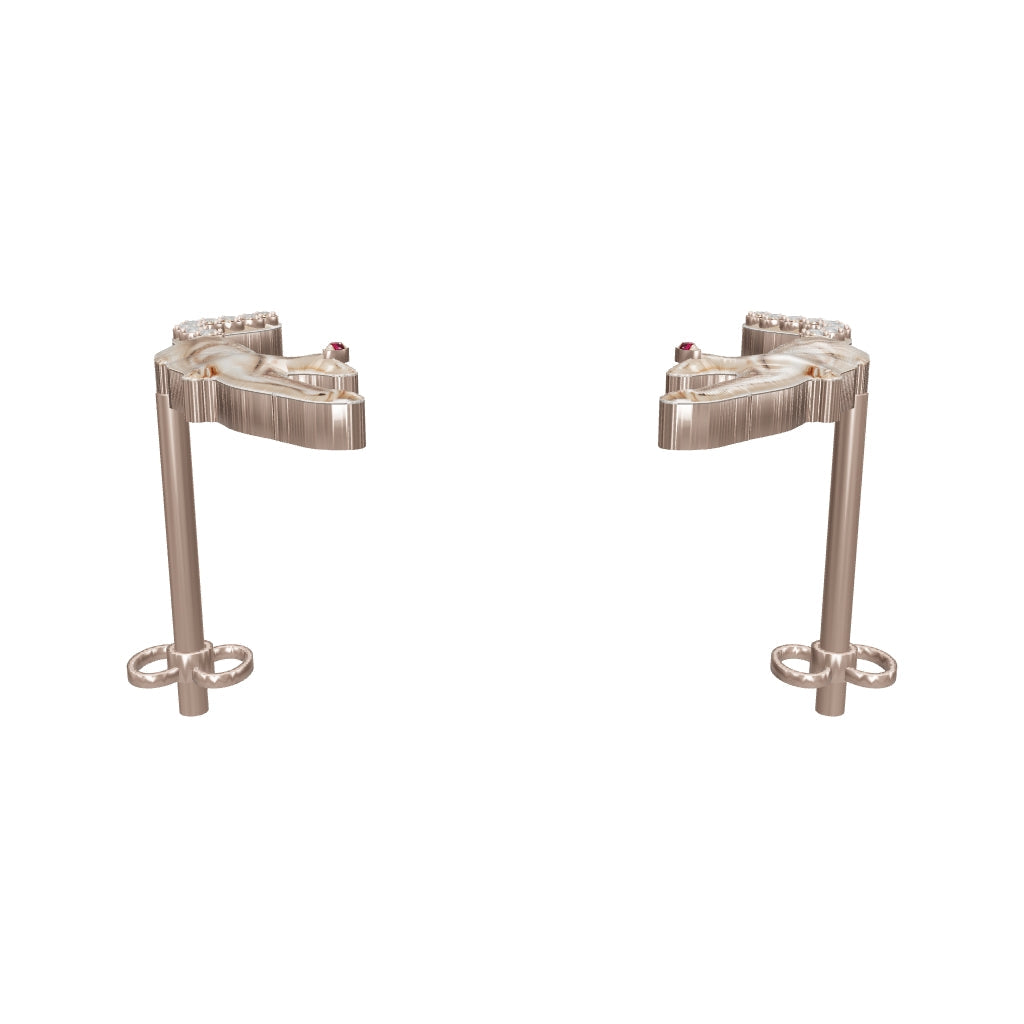 Nocturne Cat Climbers — coloured 360° model; design geometry at the specified scale