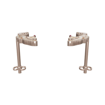 Nocturne Cat Climbers — coloured 360° model; design geometry at the specified scale