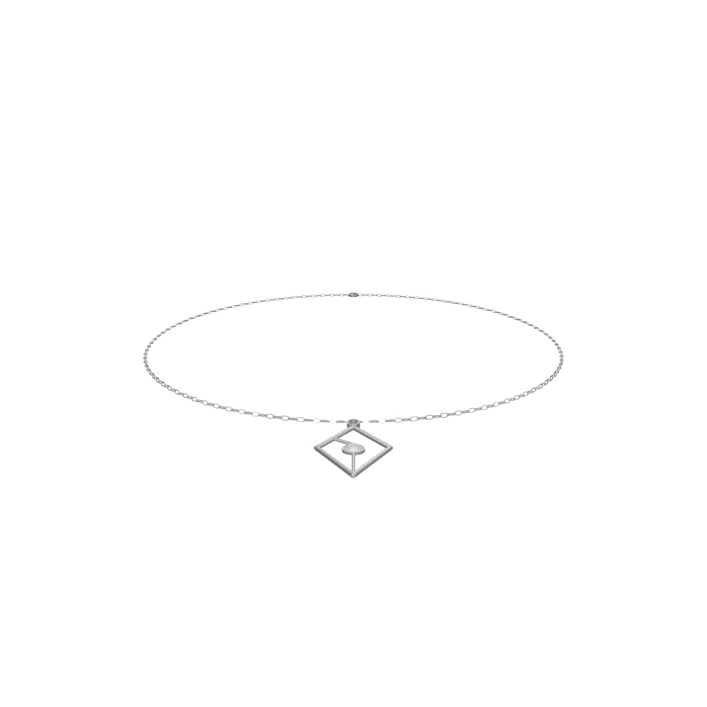 [metal:white-gold] pj caldria kite aperture necklace — interactive CAD model — illustrative design [catalog-v4]