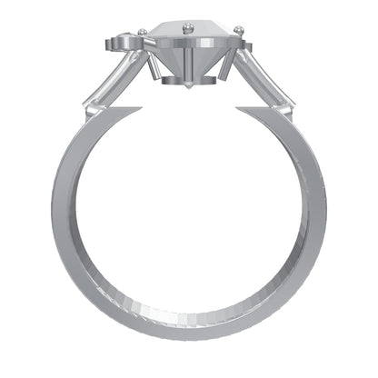 [metal:white-gold] pj orvella oblique crescent setting — interactive CAD model — illustrative design [catalog-v4]