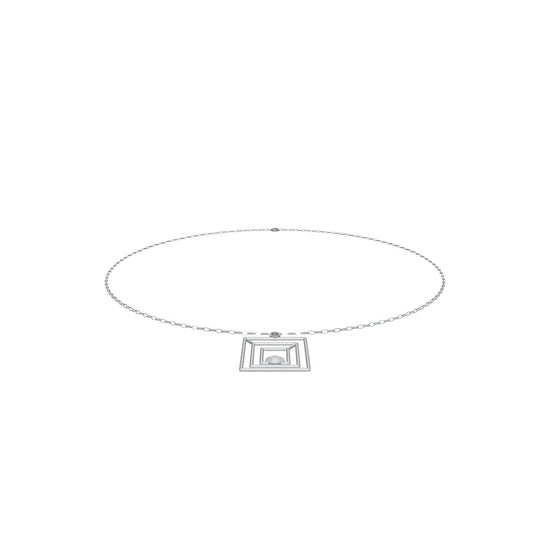 [metal:white-gold] pj zelmira triple portal necklace — interactive CAD model — illustrative design [catalog-v4]