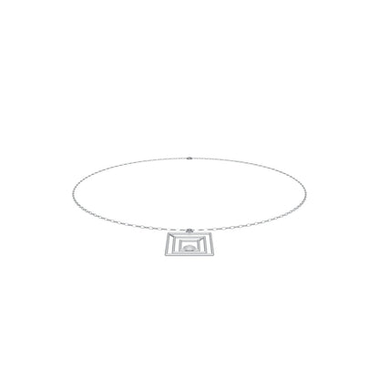 [metal:white-gold] pj zelmira triple portal necklace — interactive CAD model — illustrative design [catalog-v4]