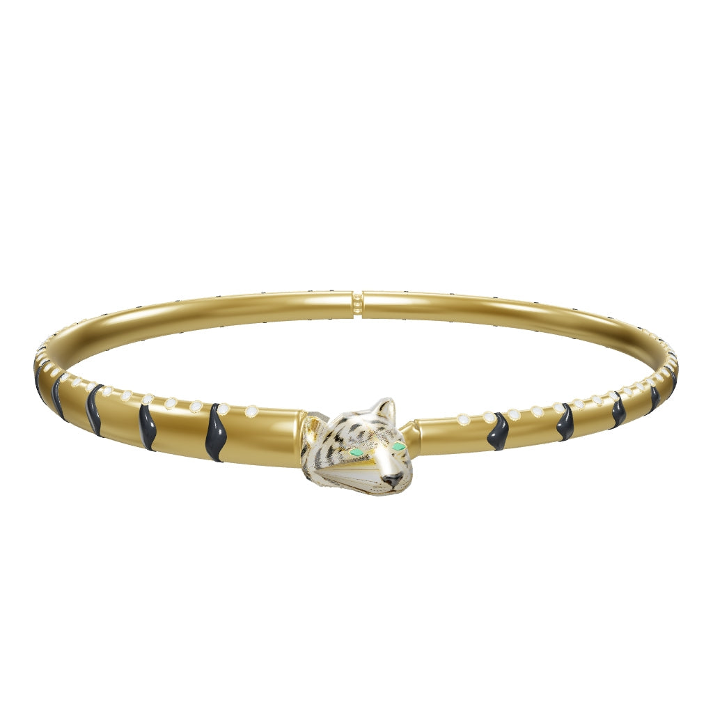 Striato Tiger Bracelet — coloured interactive 360 design model
